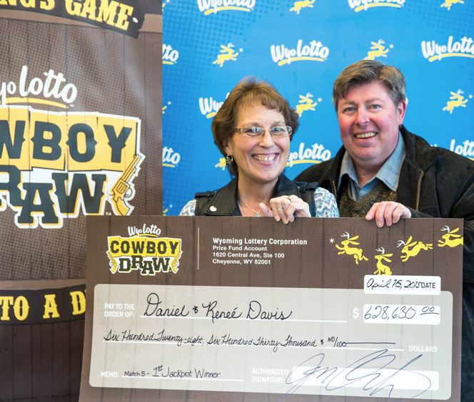 WyoLotto Player Wins 628,630 in Cowboy Draw Jackpot