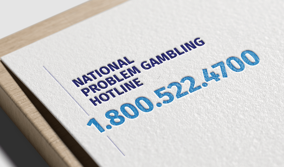 national council on problem gambling hotline
